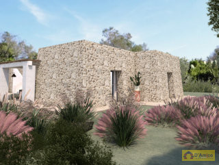foto immobile Villa in stile Salento e piscina da realizzare, con Lamione in pietra, a Pescoluse n. 14