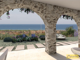 foto immobile Villa vista mare a Pescoluse, con piscina da completare n. 4