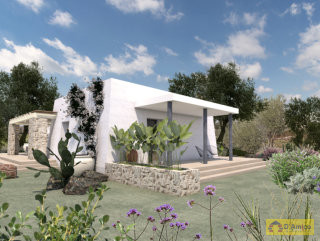 foto immobile Terreno con Lamione e progetto per Villa con Piscina a 5 km da Pescoluse n. 7