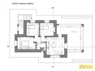 foto immobile Terreno con progetto per Villa e Piscina vista mare a Pescoluse  n. 25