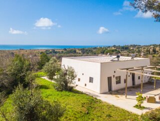 Salentine Villa with Panoramic Sea View on sale in Salve