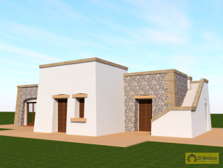 foto immobile Villa a rustico e Piscina vista mare, a Pescoluse n. 19