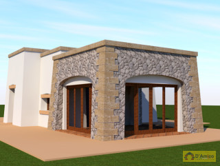 foto immobile Villa a rustico e Piscina vista mare, a Pescoluse n. 25