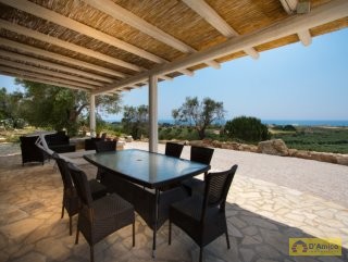 foto immobile Villa con Piscina Vista Mare con meraviglioso giardino, a Pescoluse n. 17