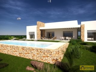 foto immobile Terreno edificabile con progetto per Villa con Piscina  n. 2