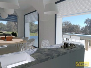 foto immobile Lotti di terreno edificabili con Ville vista mare a Pescoluse  n. 23