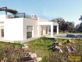 foto immobile Lotti di terreno edificabili con Ville vista mare a Pescoluse  n. 25