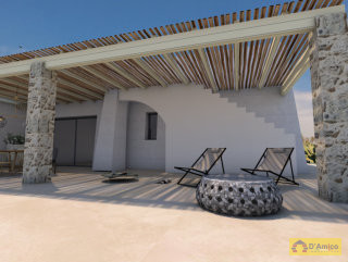 foto immobile Terreno vista mare con fabbricato rurale e progetto per Villa  n. 13