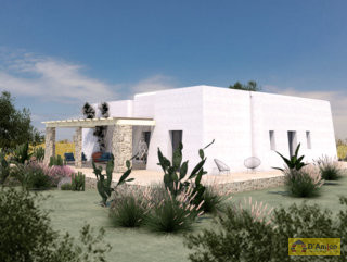 foto immobile Terreno vista mare con fabbricato rurale e progetto per Villa  n. 2