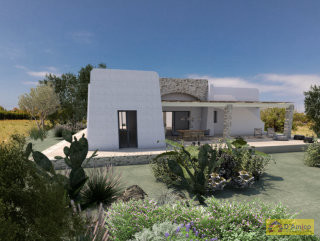 foto immobile Terreno vista mare con fabbricato rurale e progetto per Villa  n. 6