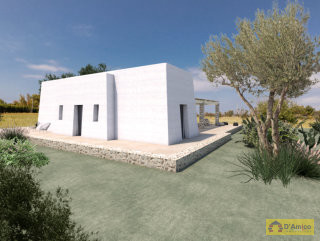 foto immobile Terreno vista mare con fabbricato rurale e progetto per Villa  n. 7