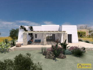 foto immobile Terreno vista mare con fabbricato rurale e progetto per Villa  n. 9