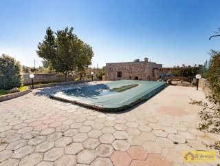 foto immobile Villa a rustico da completare con piscina e villetta in pietra n. 49