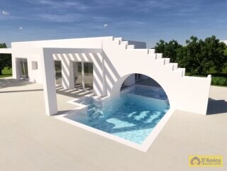 foto immobile Tipica Villa Salentina con Vista Mare e Piscina n. 2