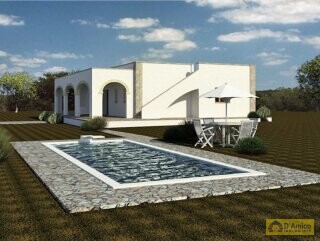 foto immobile Villa Tipica, in costruzione, con Piscina, immersa nella campagna del Salento n. 23