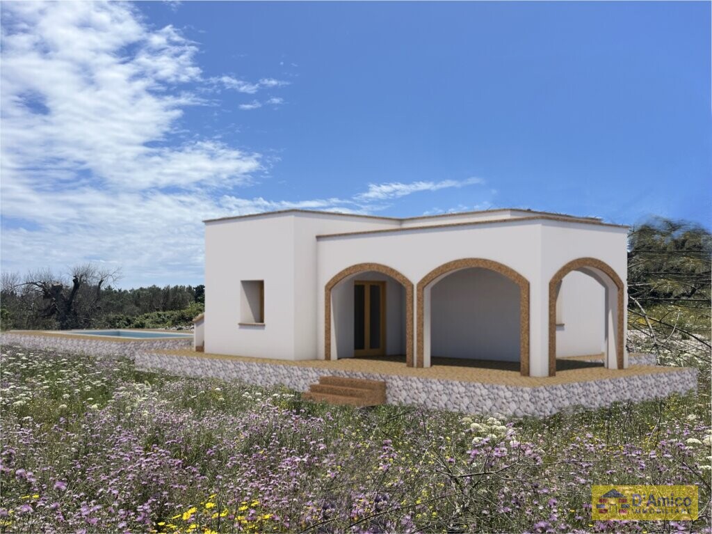 foto immobile Terreno con progetto per Villa con volte a stella e piscina  n. 9