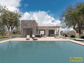 foto immobile Villa a rustico vista mare in vendita a Pescoluse n. 3