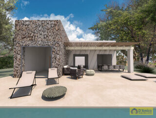 foto immobile Villa a rustico vista mare in vendita a Pescoluse n. 4