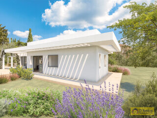 foto immobile Splendida villa con piscina vista mare da realizzare, con Guest House già pronta n. 10