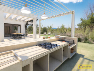 foto immobile Splendida villa con piscina vista mare da realizzare, con Guest House già pronta n. 6