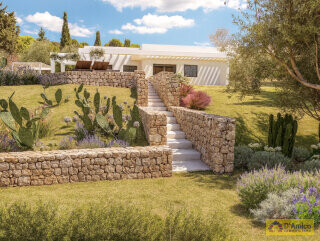 foto immobile Splendida villa con piscina vista mare da realizzare, con Guest House già pronta n. 8