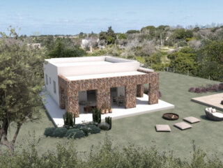 Turnkey villa with sea view and swimming pool in Torre Vado