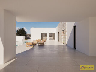 foto immobile LUSSUOSA Villa con Piscina in fase di realizzazione n. 11