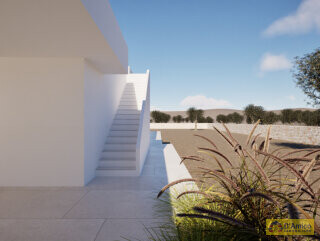 foto immobile LUSSUOSA Villa con Piscina in fase di realizzazione n. 13