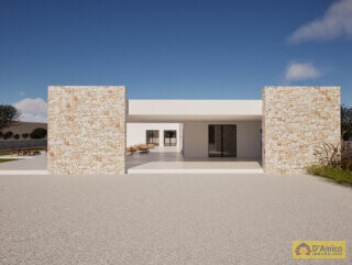 foto immobile LUSSUOSA Villa con Piscina in fase di realizzazione n. 14