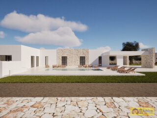 foto immobile LUSSUOSA Villa con Piscina in fase di realizzazione n. 22