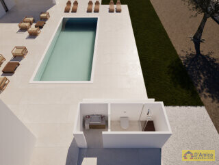 foto immobile LUSSUOSA Villa con Piscina in fase di realizzazione n. 32