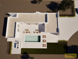 foto immobile LUSSUOSA Villa con Piscina in fase di realizzazione n. 33