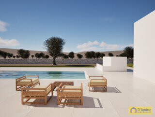 foto immobile LUSSUOSA Villa con Piscina in fase di realizzazione n. 3