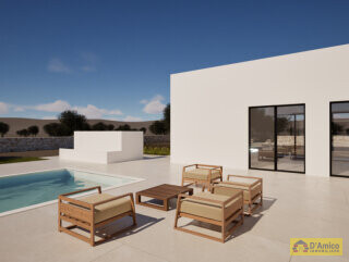 foto immobile LUSSUOSA Villa con Piscina in fase di realizzazione n. 4