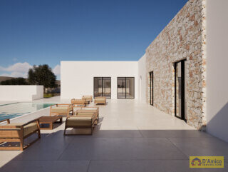foto immobile LUSSUOSA Villa con Piscina in fase di realizzazione n. 5