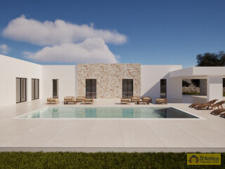 foto immobile LUSSUOSA Villa con Piscina in fase di realizzazione n. 6