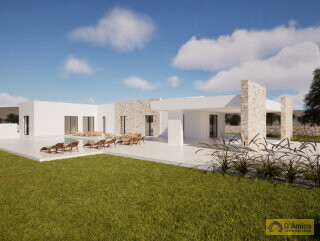 foto immobile LUSSUOSA Villa con Piscina in fase di realizzazione n. 7