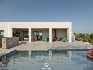 Modern Villa with Pool, Sea View Under Construction