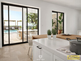 foto immobile Moderna Villa con Piscina, vista mare in costruzione n. 8