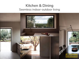 foto immobile Progetto per villa moderna con piscina e antichi trulli ad Ostuni n. 12