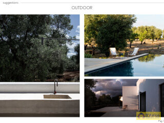 foto immobile Progetto per villa moderna con piscina e antichi trulli ad Ostuni n. 20