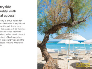 foto immobile Progetto per villa moderna con piscina e antichi trulli ad Ostuni n. 4