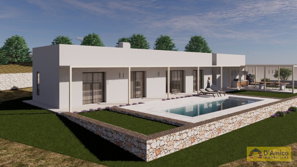 foto immobile Terreno Vista Mare con Autorizzazioni per Luminosa Villa con Piscina n. 9