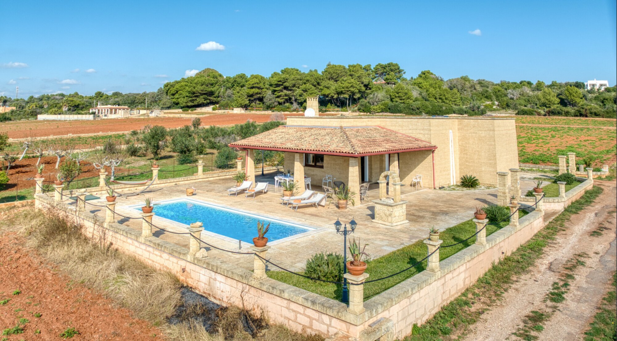 Villa Mediterranea, con piscina e vista mare nel Salento - Salve