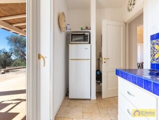 foto immobile Villa Panoramica, con pajara e vista mare, a Pescoluse n. 13