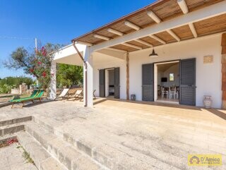 foto immobile Villa Panoramica, con pajara e vista mare, a Pescoluse n. 6