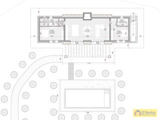 foto immobile Terreno con progetto per Villa con Volte a Stella e Piscina n. 6
