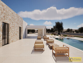 foto immobile Lussuosa Villa con Piscina, chiavi in mano, a Carovigno (BR) n. 3