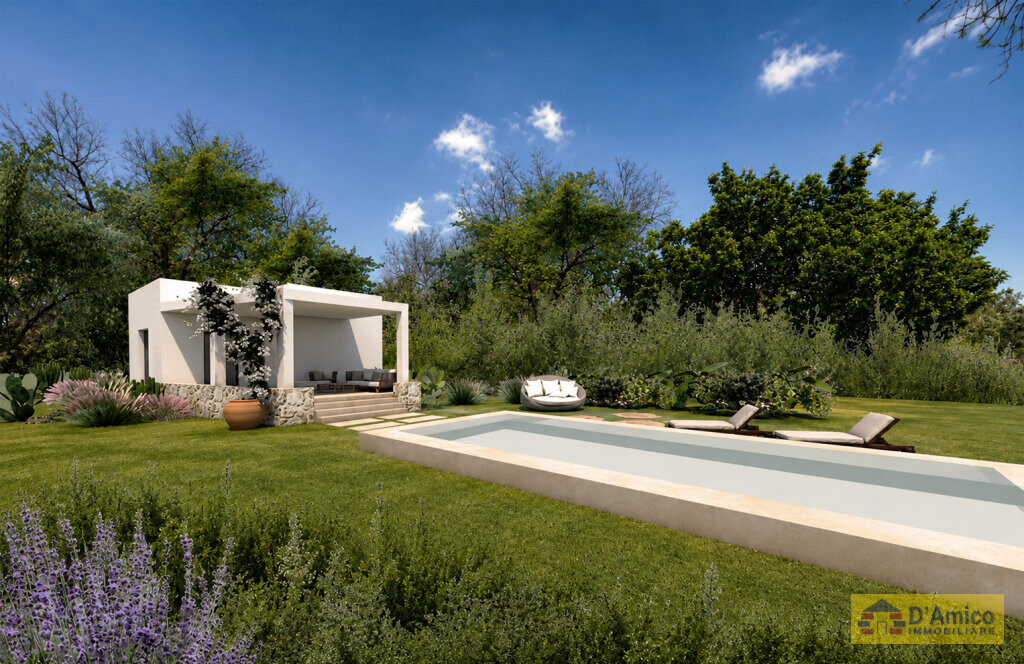foto immobile Terreno con progetto per Villa a Volte Tipiche con Piscina, a 5 minuti dal mare n. 9