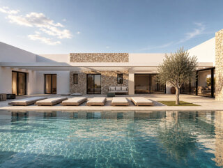 Magnificent Newly Built Villa with a Pool in Carovigno